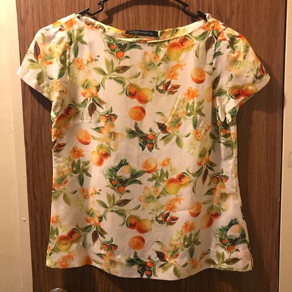 Zara π Citrus π Blouse - Picture 2 of 3